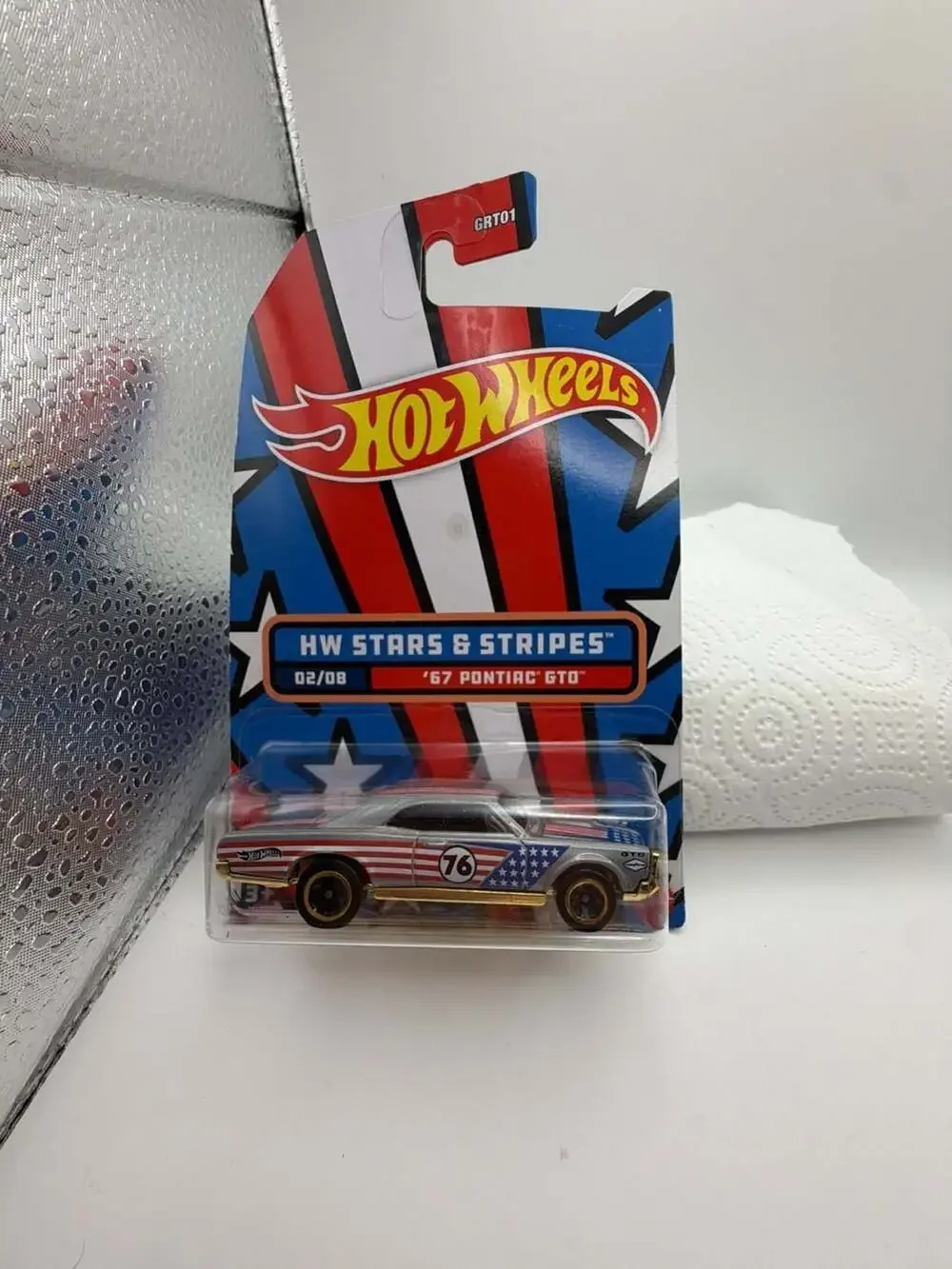 Hot Wheels HW Stars & Stripes '67 Pontiac GTO 02/08 GRT01